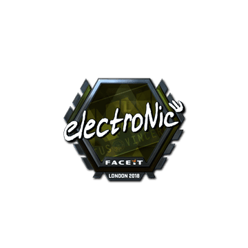Sticker | electronic (Foil) | London 2018