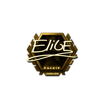 Sticker | EliGE (Gold) | London 2018