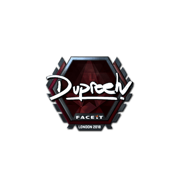 Sticker | dupreeh (Foil) | London 2018