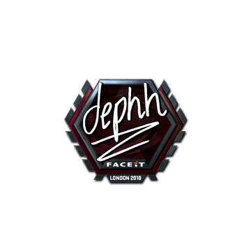 Sticker | dephh (Foil) | London 2018