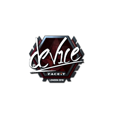 Sticker | device (Foil) | London 2018