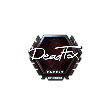 Sticker | DeadFox (Foil) | London 2018