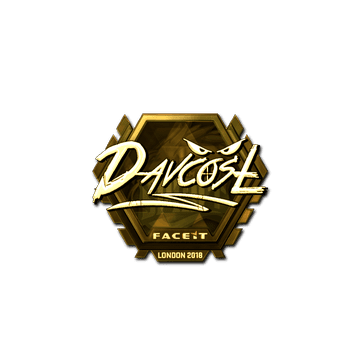 Sticker | DavCost (Gold) | London 2018