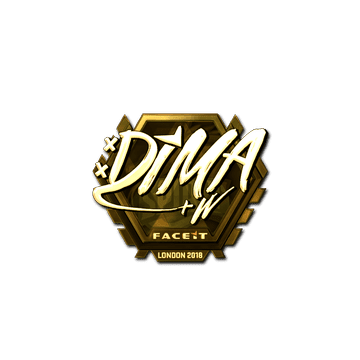 Sticker | Dima (Gold) | London 2018