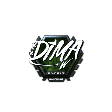 Sticker | Dima (Foil) | London 2018