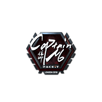 Sticker | captainMo (Foil) | London 2018
