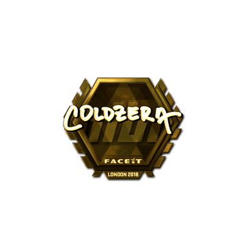 Sticker | coldzera (Gold) | London 2018
