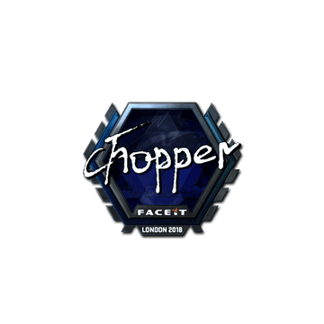 Sticker | chopper (Foil) | London 2018