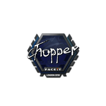 Sticker | chopper | London 2018