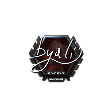 Sticker | byali (Foil) | London 2018