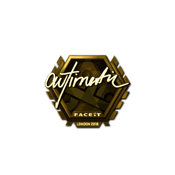 Sticker | autimatic (Gold) | London 2018