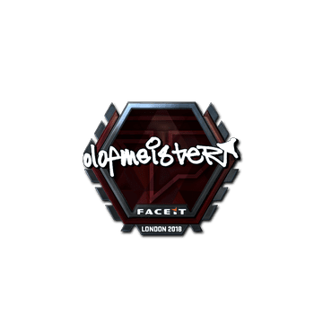 Sticker | olofmeister (Foil) | London 2018