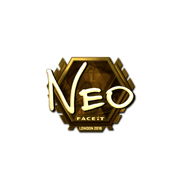 Sticker | NEO (Gold) | London 2018