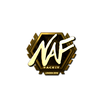 Sticker | NAF (Gold) | London 2018