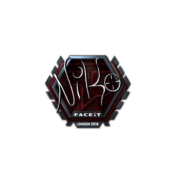 Sticker | NiKo (Foil) | London 2018