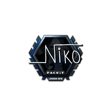 Sticker | niko (Foil) | London 2018