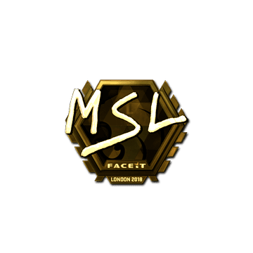 Sticker | MSL (Gold) | London 2018