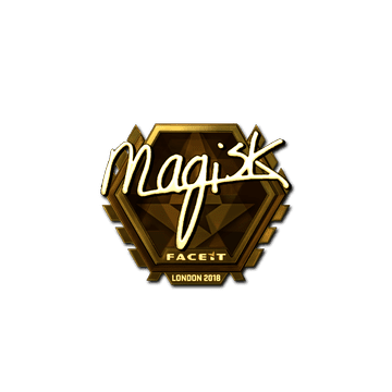 Sticker | Magisk (Gold) | London 2018
