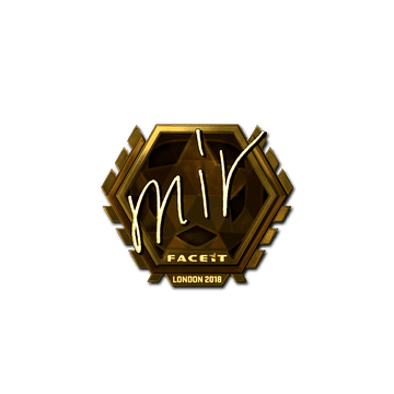 Sticker | mir (Gold) | London 2018