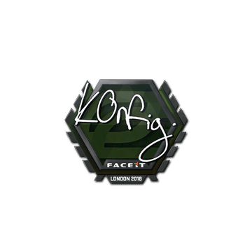 Sticker | k0nfig | London 2018