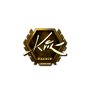 Sticker | Kvik (Gold) | London 2018