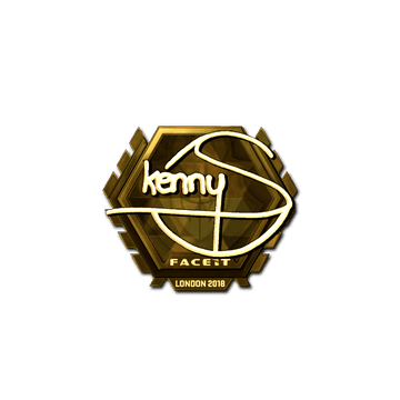 Sticker | kennyS (Gold) | London 2018