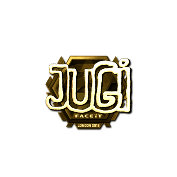 Sticker | JUGi (Gold) | London 2018