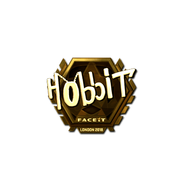 Sticker | Hobbit (Gold) | London 2018
