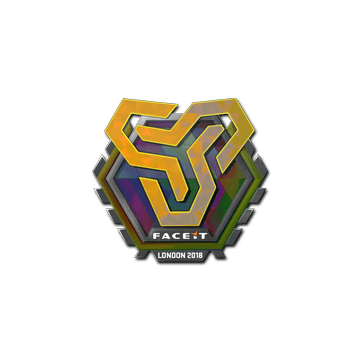 Sticker | Space Soldiers (Holo) | London 2018