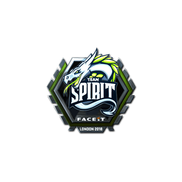 Sticker | Team Spirit (Foil) | London 2018