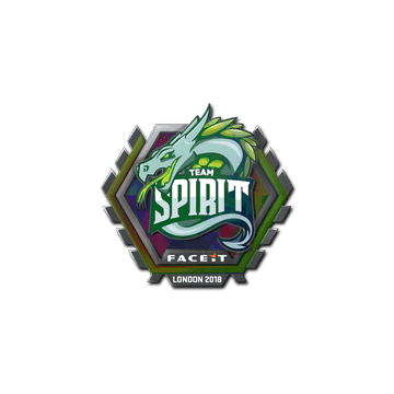 Sticker | Team Spirit (Holo) | London 2018