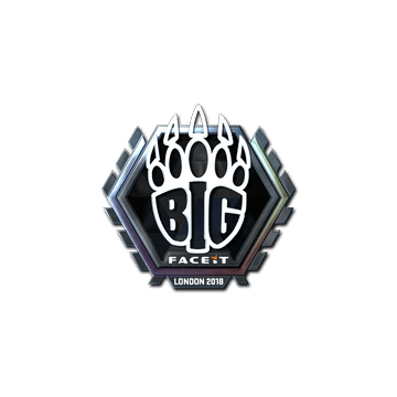 Sticker | BIG (Foil) | London 2018