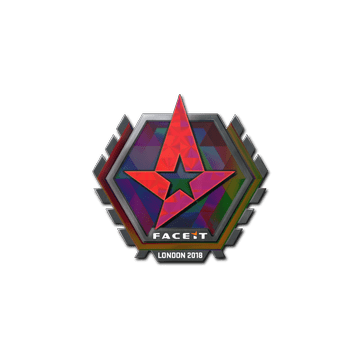 Sticker | Astralis (Holo) | London 2018