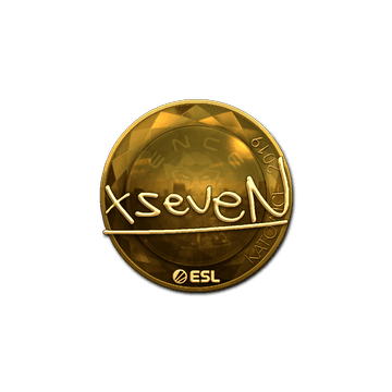 Sticker | xseveN (Gold) | Katowice 2019