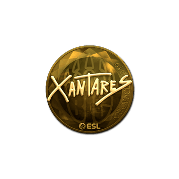 Sticker | XANTARES (Gold) | Katowice 2019