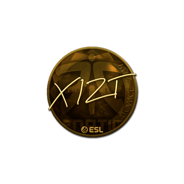 Sticker | Xizt (Gold) | Katowice 2019