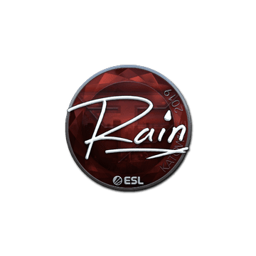 Sticker | rain (Foil) | Katowice 2019