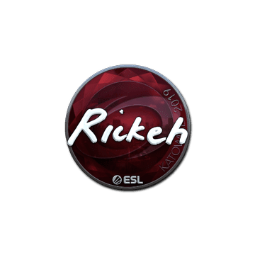 Sticker | Rickeh (Foil) | Katowice 2019