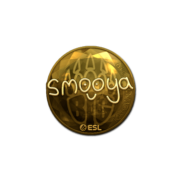 Sticker | smooya (Gold) | Katowice 2019