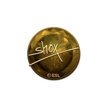 Sticker | shox (Gold) | Katowice 2019