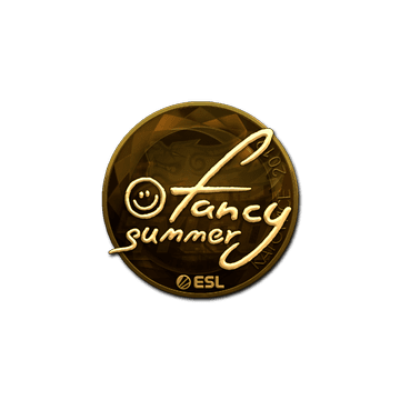 Sticker | Summer (Gold) | Katowice 2019