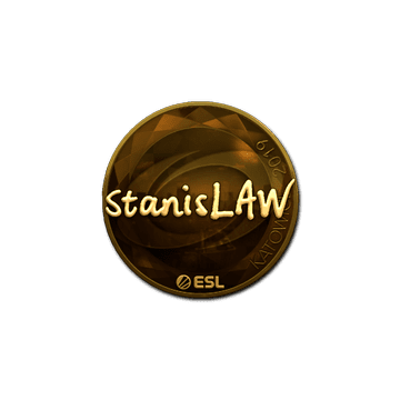 Sticker | stanislaw (Gold) | Katowice 2019