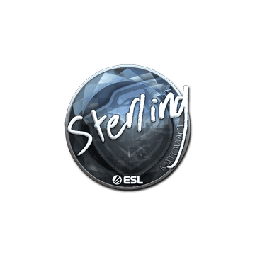 Sticker | sterling (Foil) | Katowice 2019