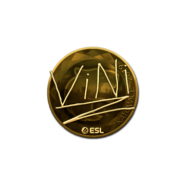 Sticker | VINI (Gold) | Katowice 2019