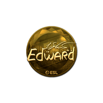 Sticker | Edward (Gold) | Katowice 2019