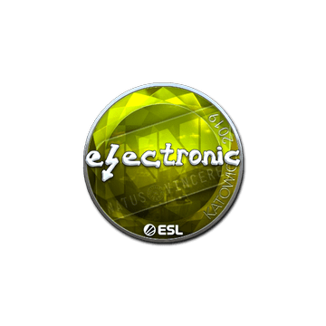 Sticker | electronic (Foil) | Katowice 2019