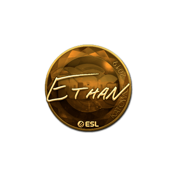 Sticker | Ethan (Gold) | Katowice 2019