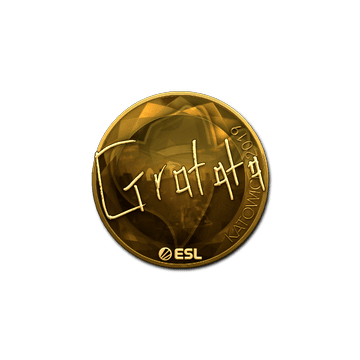 Sticker | Gratisfaction (Gold) | Katowice 2019