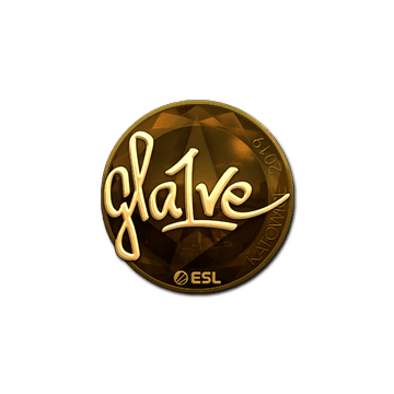 Sticker | gla1ve (Gold) | Katowice 2019