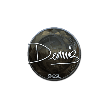 Sticker | dennis (Foil) | Katowice 2019